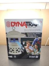 Dynatrap Insect Trap 1/2 Acre Coverage Outdoor All Weather 110V Cream New Open