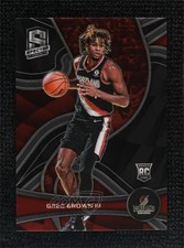 2021-22 Panini Spectra Rookies Greg Brown III #135 0l4h
