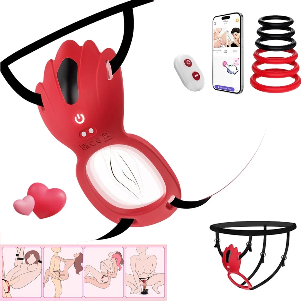 Partner Vibrator Paarvibrator Sex Spielzeug Klitoris Vibration für Frauen Paare. - Bild 2 von 4