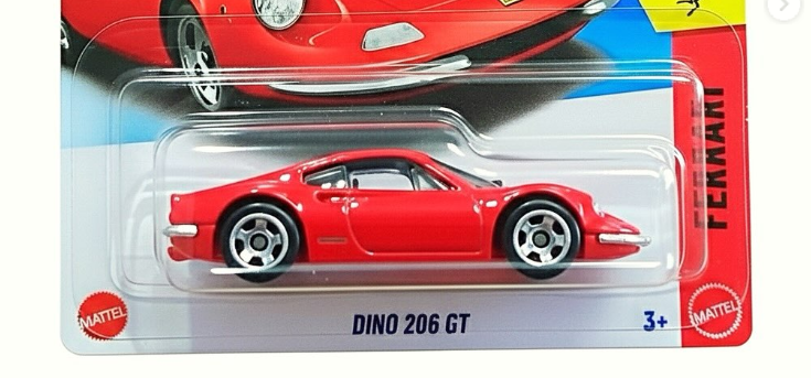 Hot Wheels Mainline G 2026 Ferrari Dino 206 GT Short Card New | eBay