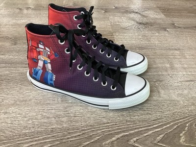 Converse Transformers Optimus Prime Chuck Taylor CTAS HI A11659C Mens Size 7 W 9