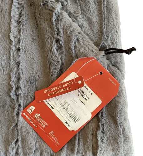 The North Face Full Zip Furlander graue Kunstfellweste mit Kapuze Damen Größe Small - Bild 13 von 14