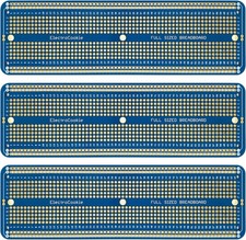 ElectroCookie Solderable Breadboard Large PCB Board for Electronics 1.Blue