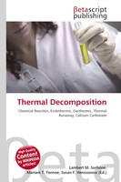 Lambert M. Surhone (U. A.) | Thermal Decomposition | Taschenbuch | Englisch