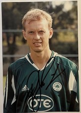 Ren&eacute; Henriksen ORIGINAL Autogramm Panathinaikos Athen Foto Handsigniert