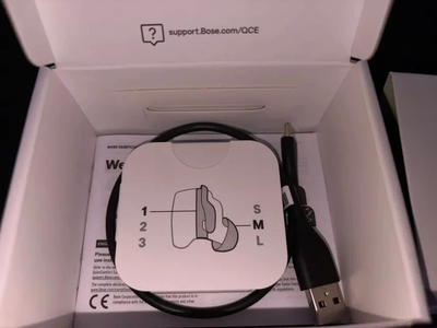 Bose QuietComfort In Ear Wireless Headphones - Triple Black