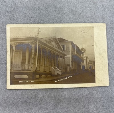 Calle Del RIO SOUTH AMERICA (RPPC) M. Sanchez Hno