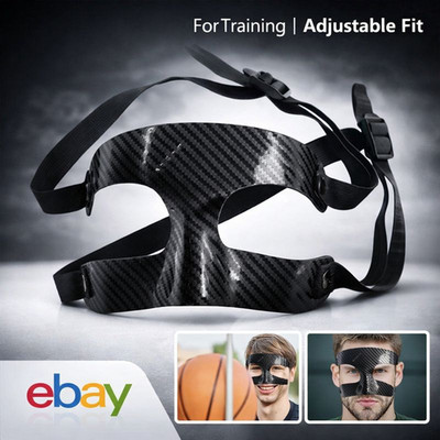 PVC Basketball Trainingsmaske Nase Atem Trainer Stop Mund Atem verstellbar