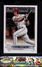 2022 Topps #61b Jakson Reetz Rookie Washington Nationals