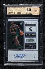 2018 Contenders Draft Picks Ticket 61/99 Jaren Jackson Jr #54 BGS 9.5 Auto 16rf