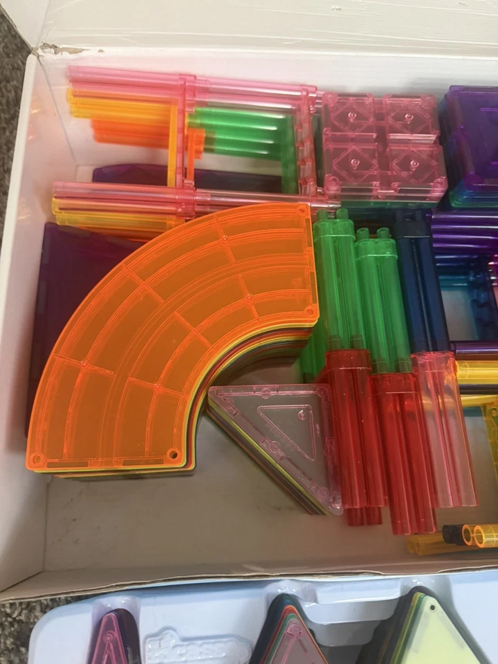 Gran Lote de Azulejos Picasso - Juguete de Construcción Magnético Compatible con Azulejos Magna Foto 4 de 4