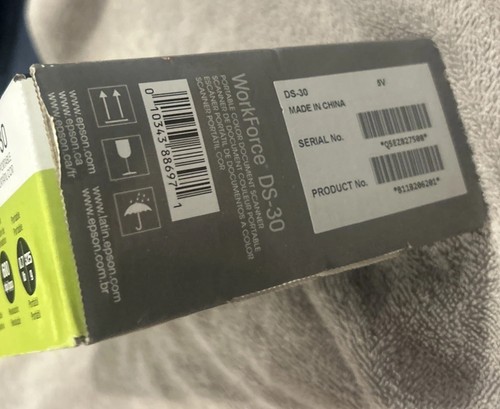 Epson WorkForce DS-30 Portable Color Document Scanner with Box Complete Sealed - 第 3/4 張圖片