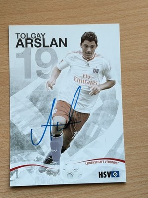 Tolgay Arslan HSV Hamburger SV Autogrammkarte original signiert #60607