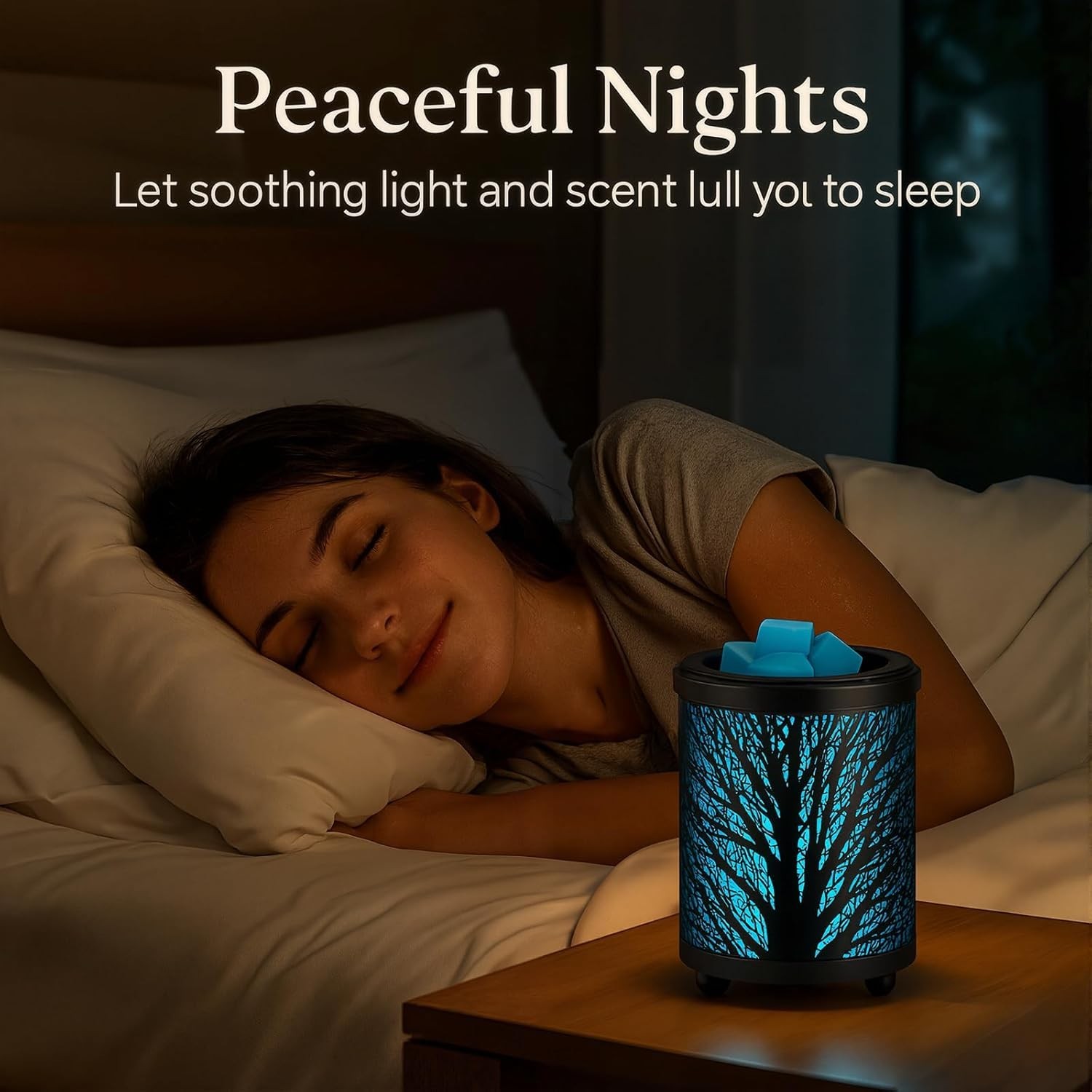Intelligent Electric Wax Warmer with Exquisite Forest Design & Color Options