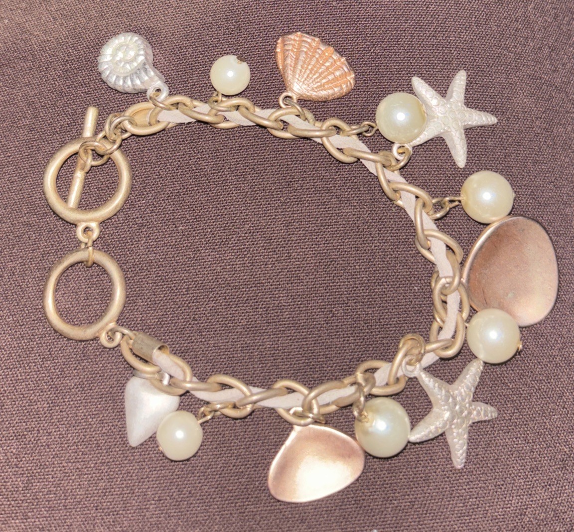 Shell Charm Bracelet - image 2