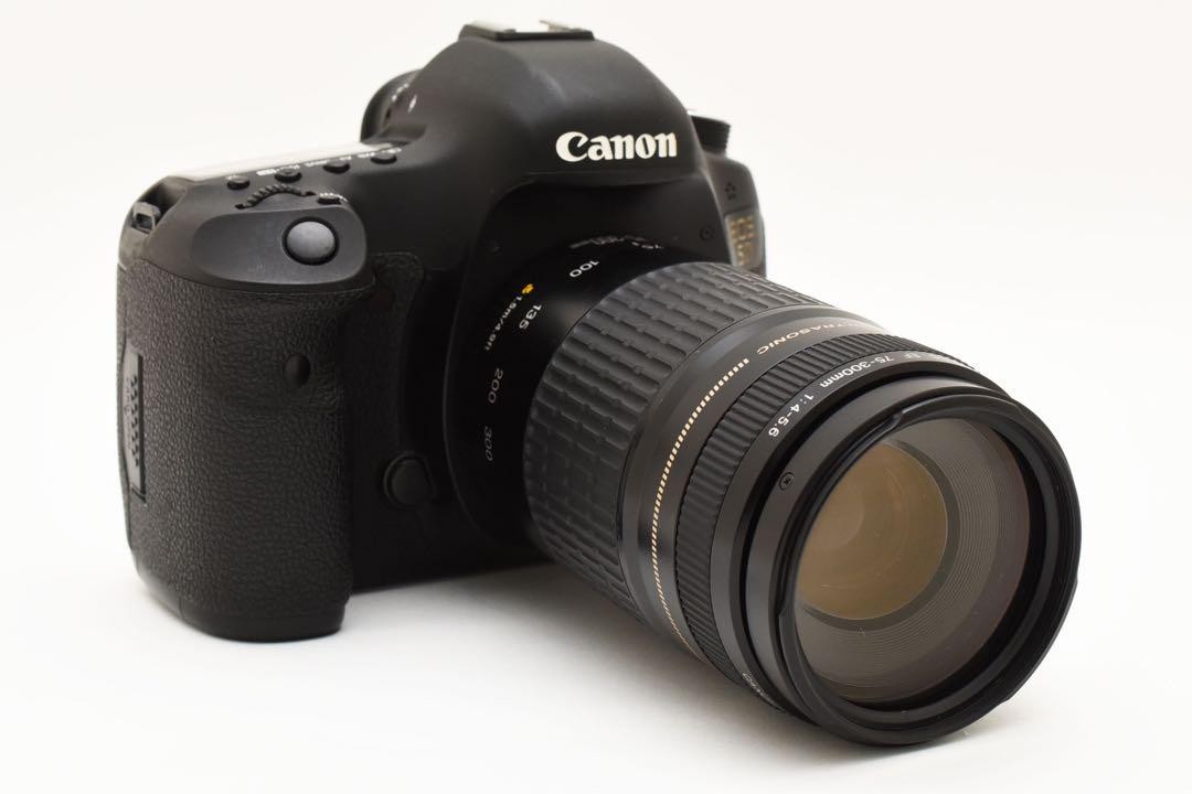 Canon EOS 5D Mark III Telephoto Lens Set EF 75-300mm f/4-5.6