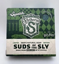 Dr. Squatch Harry Potter Slytherin Natural Man’s Body Soap