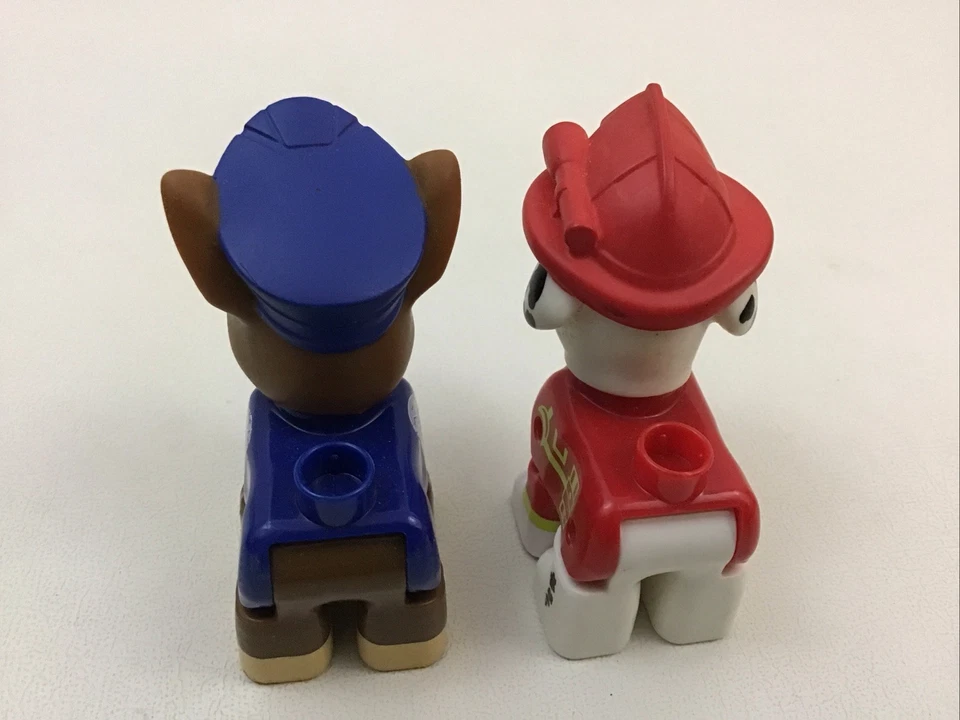 Mega Bloks Nickelodeon Paw Patrol Marshall Fire Rescue W/Figures NOT COMPLETE - Image 4 of 4
