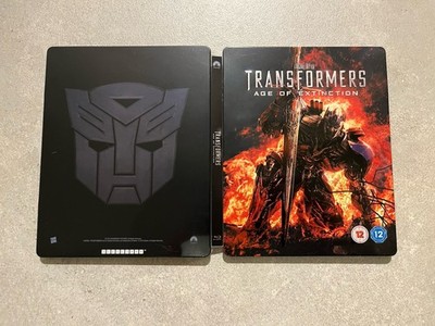 Transformers Age of Extinction Blu Ray Steelbook sehr guter Zustand Cover 2