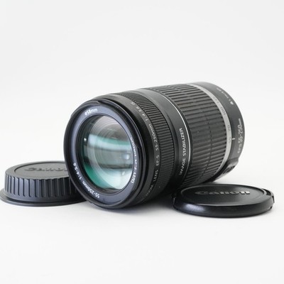 [Excellent] Canon 55-250mm f/4-5.6 IS Zoom Lens EF-S Mount AF from Japan