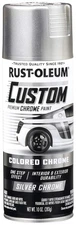 Rust Oleum Premium Custom Chrome Spray Paint 10 Ounce High Gloss Finish
