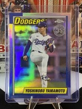 2025 Topps Chrome Update Series - 1990 Topps Baseball Yoshinobu Yamamoto Dodgers