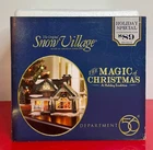 Dept 56 Snow Village The Magic of Christmas 4042406 Santa Scene Lighted House