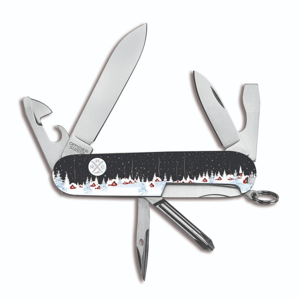 Victorinox Швейцарская армия снежный Рождественская деревня TINKER ножи мульти инструмент - Изображение 2 из 2
