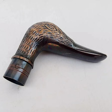 Edwardian Brass Duck Head Handle only For Walking Stick Canes Handmade Present
