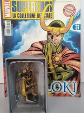 MARVEL LA COLLEZIONE UFFICIALE N° 37 LOKI STATUETTA FASCICOLO + POSTER EAGLEMOSS
