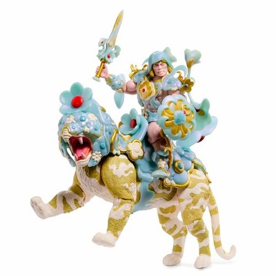 Mattel Creations Masters Universe MOTU x James Jean Floral He-Man & Battle Cat