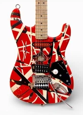 Eddie Van Halen Frankenstrat, Frankenstein Replica GuitarBuild, not an EVH