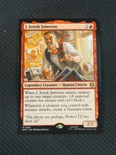 J. Jonah Jameson SPM 0081 Rare Magic the Gathering Marvel's Spider-Man