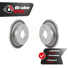 Rear Coat Disc Brake Rotor Pair For 2006-2010 Hyundai Azera 2007-2009 Kia Amanti