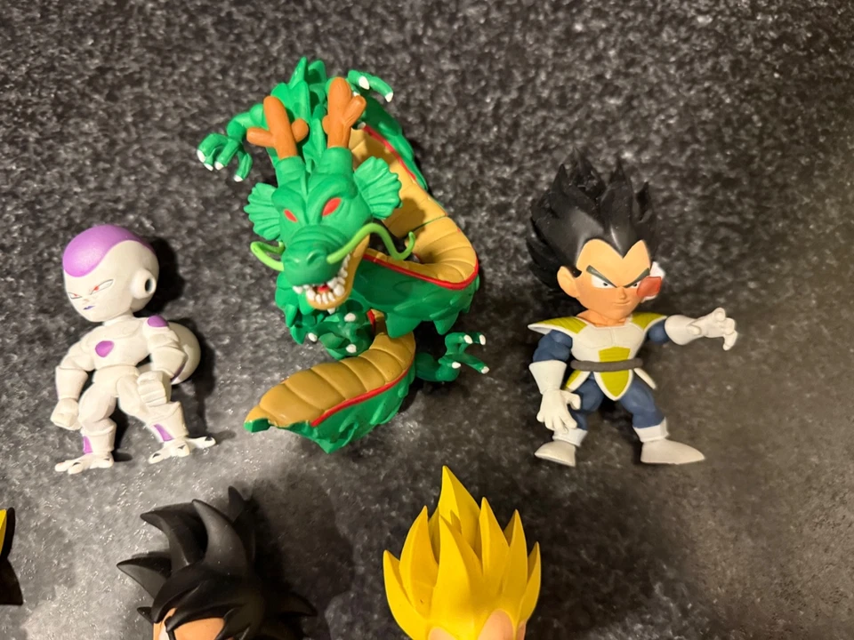 Lote de 6 figuras de vinilo Dragon Ball Z de 3" Loyal Subjects + 3/4 piezas Dragon Chase Foto 2 de 4