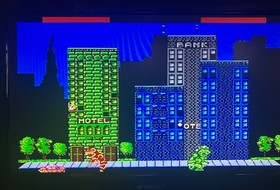 Nintendo NES console custom bundle with three games and two controllers