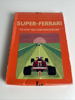 Super Ferrari -  Atari 2600 OVP - Getestet