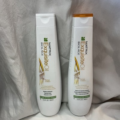Matrix Exquisite Oil Biolage Shampoo & Oil Creme Conditioner 13.5 fl oz each