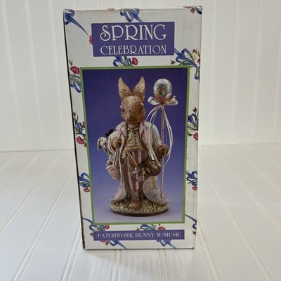 Spring Celebration Patchwork Bunny Rabbit
