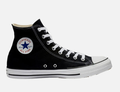 CONVERSE UNISEX ADULT CHUCK TAYLOR ALL STAR HIGH TOP - MEN 4.5 WOMEN 6.5 - BLACK