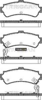 Triscan 811014006 Bremsbelagsatz FüR Scheibenbremse Bremsbelagsatz FüR Nissan