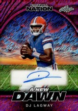 DJ LAGWAY RC AUTO 2025 Leaf Nation Autograph 6/6 New Dawn Pink Shimmer ID:153368