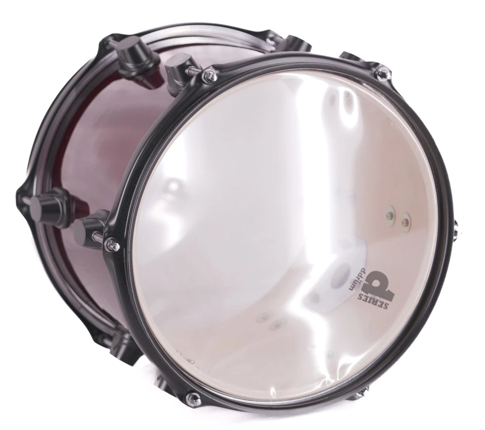 d2 Series by ddrum 10" x 8" Rack Tom – Red Sparkle – Open Box – FREE SHIPPING - Image 2 of 4