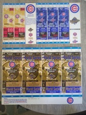 9 Chicago Cubs Phantom World Series Tickets 1995 NL Division Championship World 