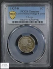 1937 D Three Legged 3 Legs Buffalo Nickel 5C PCGS F Detail -Environmental Damage