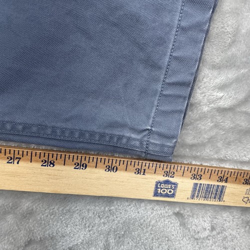 Wallace & Barnes pants Men 38x32 herringbone double knee carpenter blue J.Crew - Picture 8 of 18