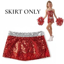 Razzle Dazzle Em SKIRT ONLY Sequin Tap Dance Costume Child 6x7  Adult Large New