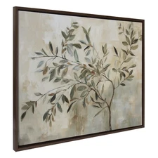 Sylvie Olive Tree Abstract Framed Canvas Wall Art by The Creative Bunch Studi...