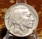 1936 Buffalo Nickel Philadelphia Five Cents No Mint Mark AU Condition