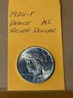 1924 BU Peace Dollar, Nice luster